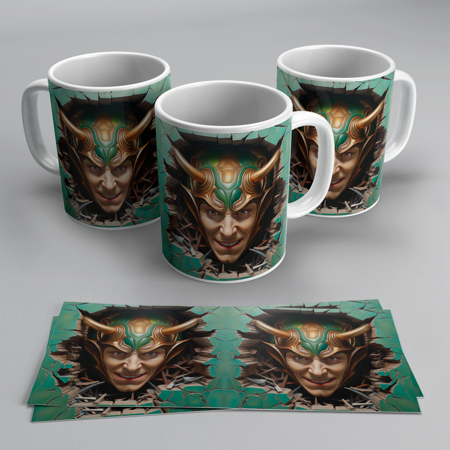 Tazas de Loki | Dios de las Mentiras Neón