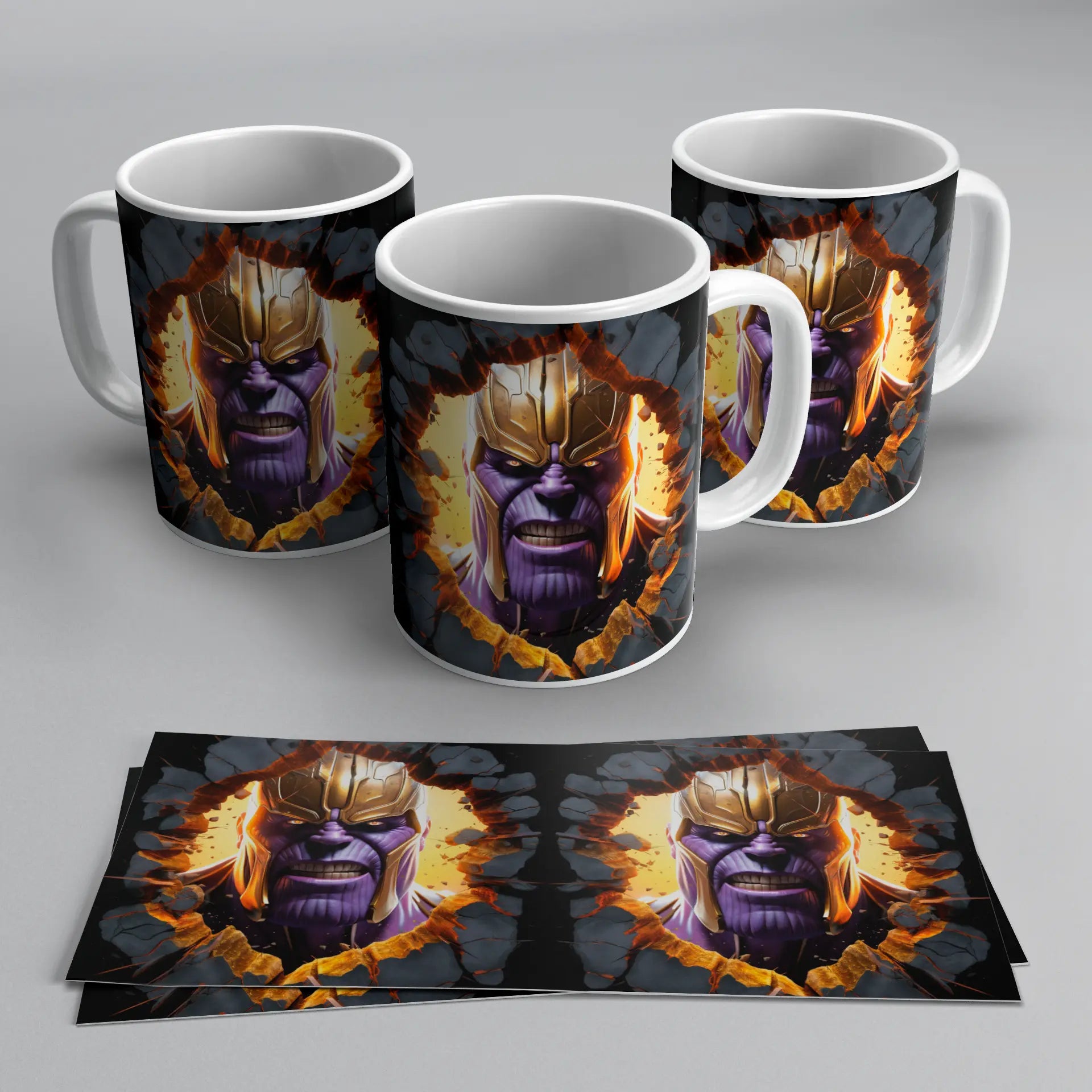 Taza Thanos Guantelete del Infinito TAZAMAGICA