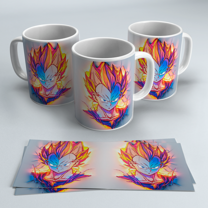 Tazas 3D de Dragon Ball Z | Goku y Vegeta