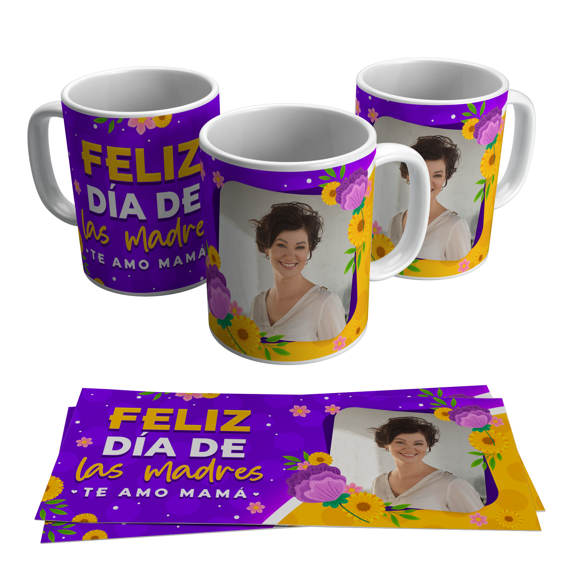 Te Amo Mamá – Flores Moradas