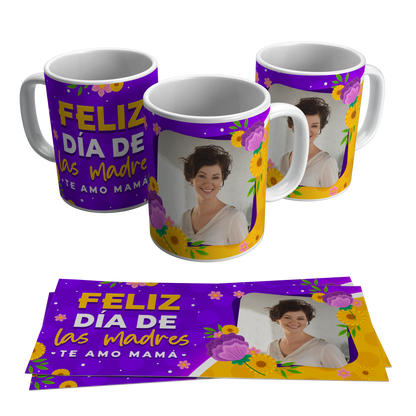 Te Amo Mamá – Flores Moradas