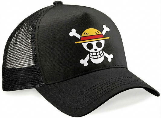 Gorra Trucker One Piece Jolly Roger