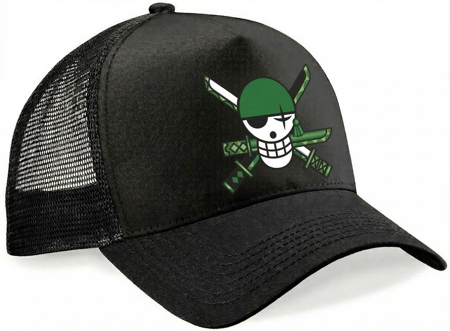 Gorra Roronoa Zoro One Piece | Jolly Roger Trucker