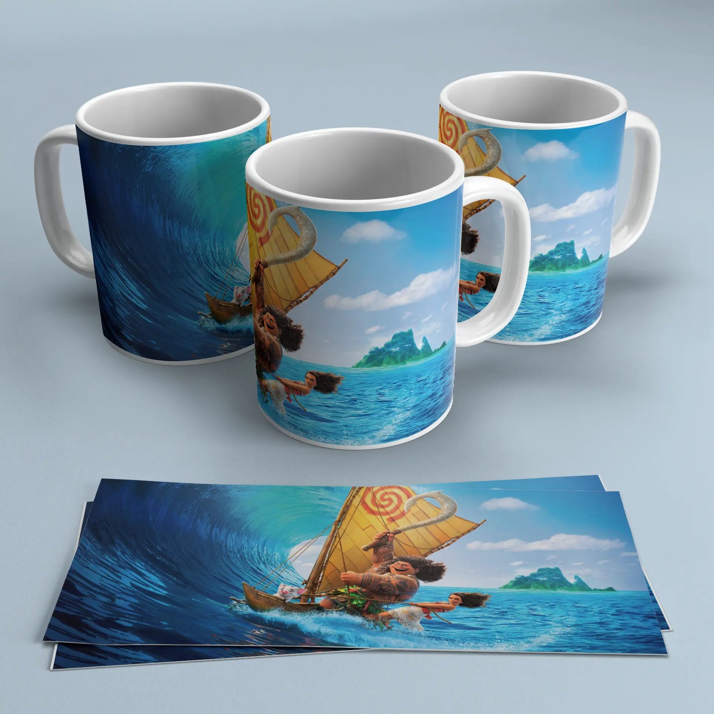 Tazas Moana: Aventuras Oceánicas TAZAMAGICA