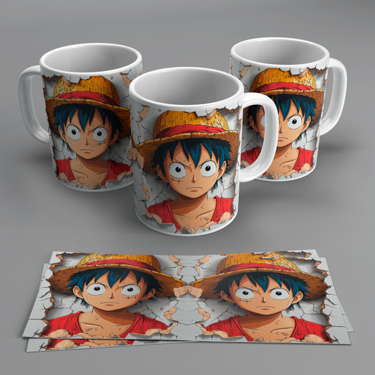 Taza de Luffy | Colección One Piece
