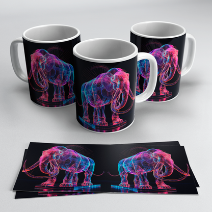 Tazas de Animales Holográficos – Elefante