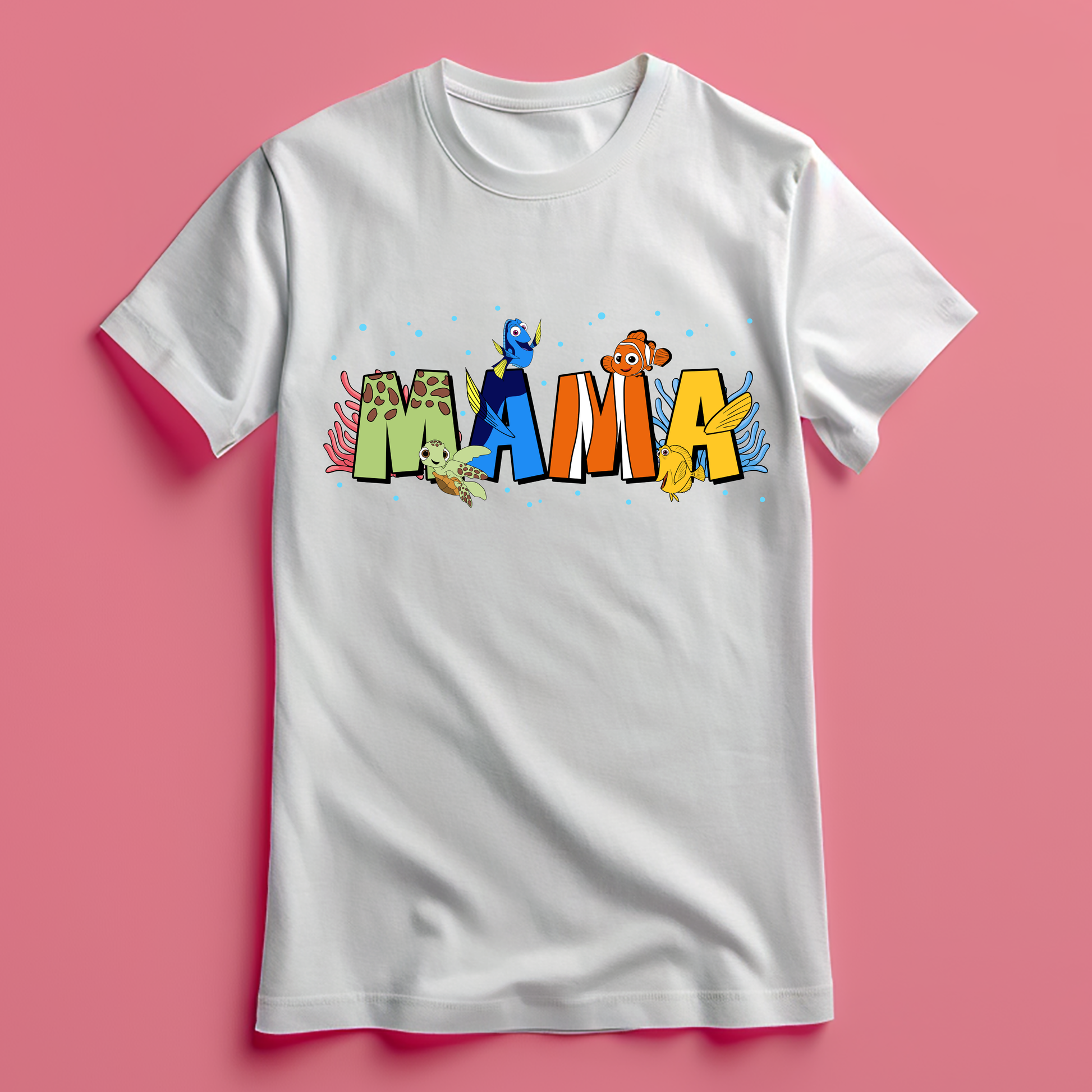 Camiseta Mamá Buscando a Nemo – Regalo Día de la Madre Pixar