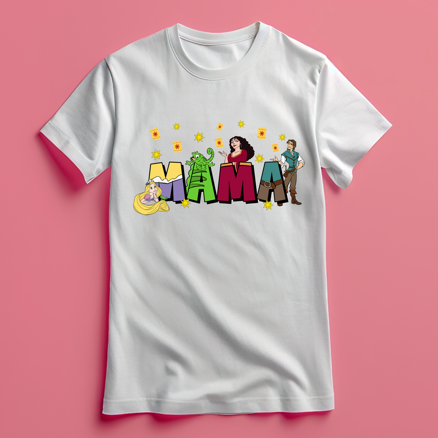 Camiseta Mamá Enredados Rapunzel Disney – Día de la Madre