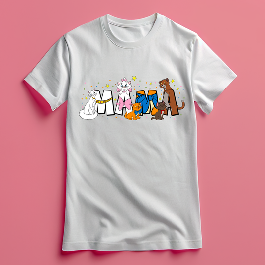 Camiseta Mamá Los Aristogatos Disney – Regalo Día de la Madre