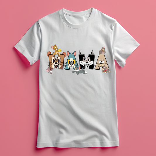 Camiseta Mamá Tom y Jerry – Regalo Divertido Día de la Madre