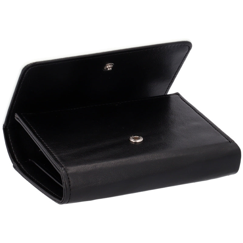 Cartera con Monedero Polipiel Negro 10×14 Personalizable – Día de la Madre