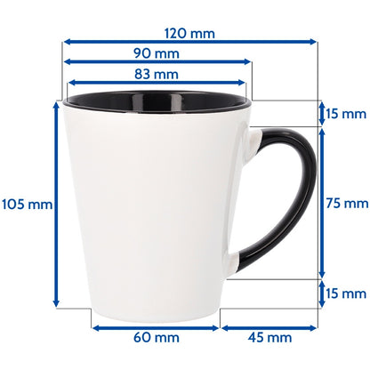 Taza Cónica Color Interior - Merchandising Corporativo